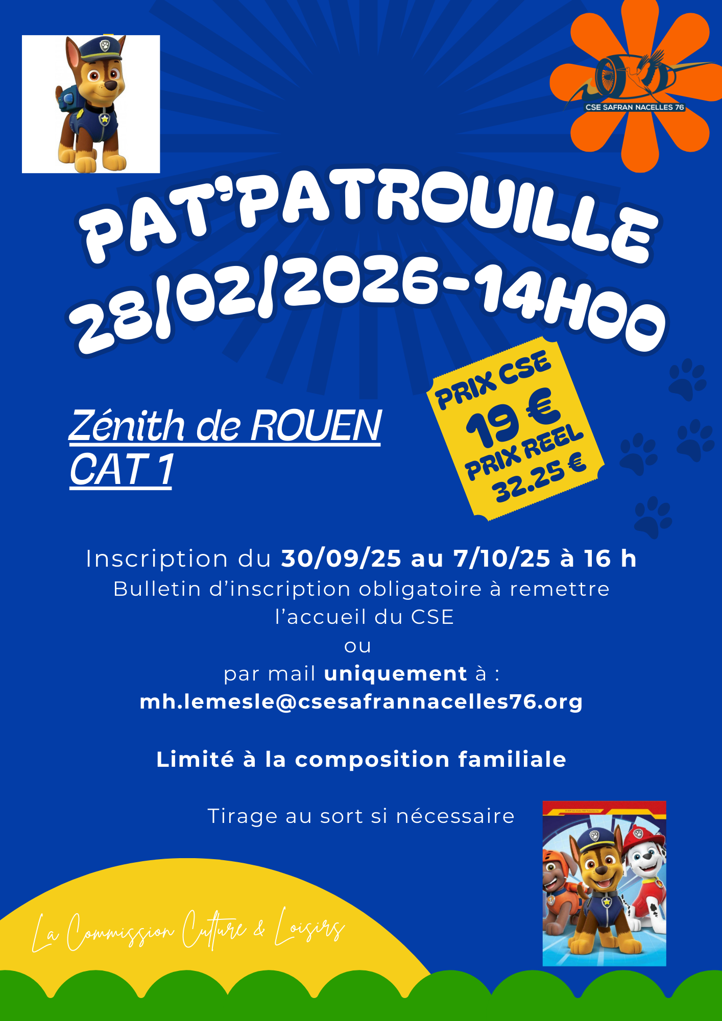affiche pat patrouille