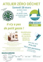Atelier Zéro déchet